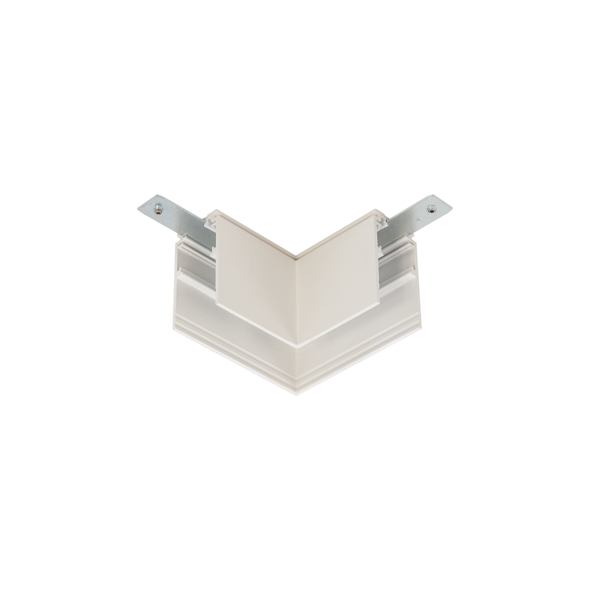 Surface Mount Deep L Profile Connector Right (Horizontal) White