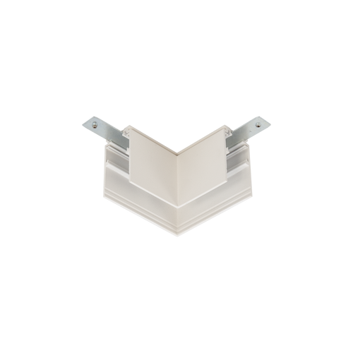 Surface Mount Deep L Profile Connector Right (Horizontal) White