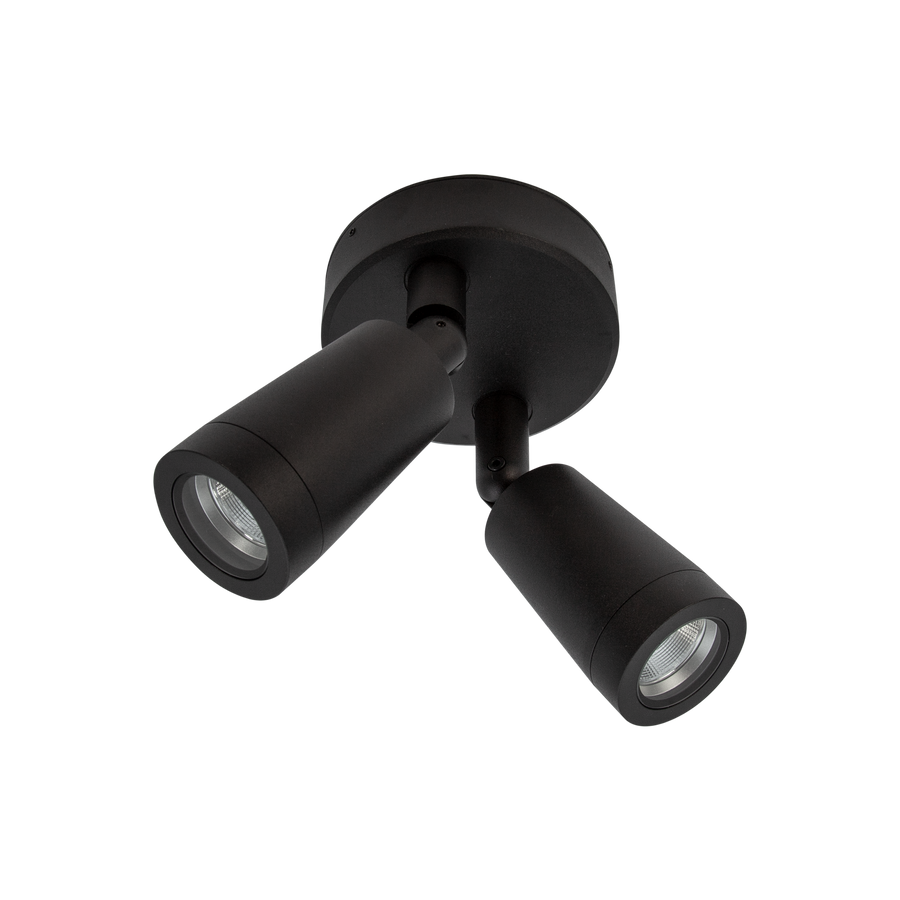 Mariner II Double Spot 2 x 9W Black 2700K