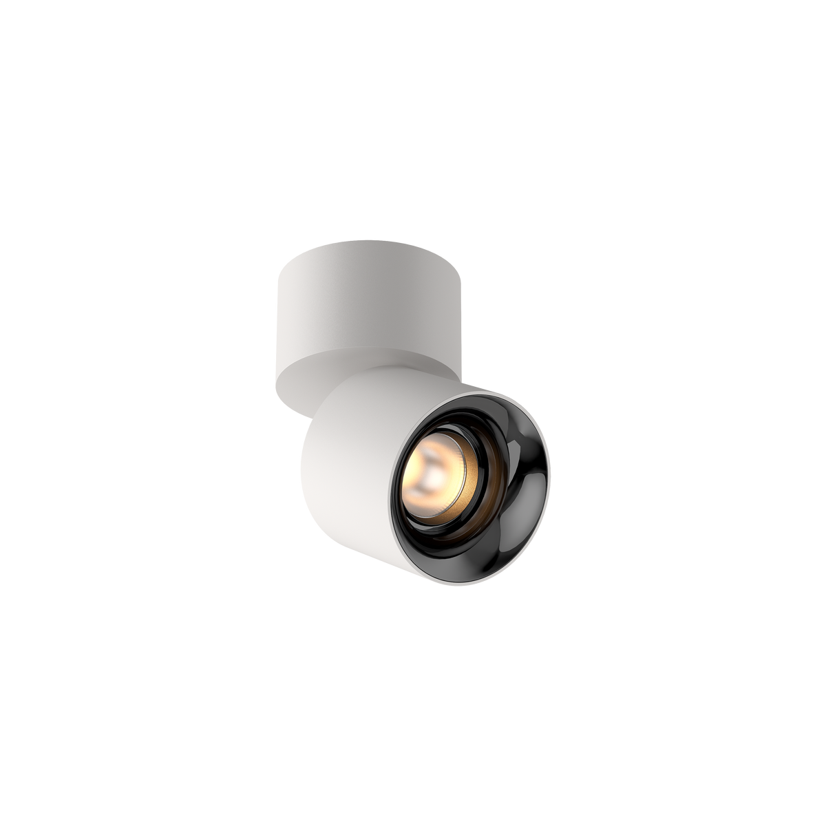 Cevon Pinot Tilt/Rotate Spot White, High Gloss Black 3000K