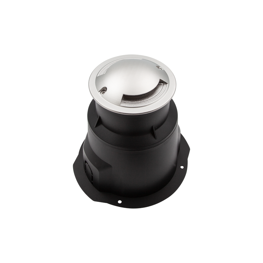 3W Exterior Inground Drive Over - Dual Beam 316 Stainless Steel 2700K
