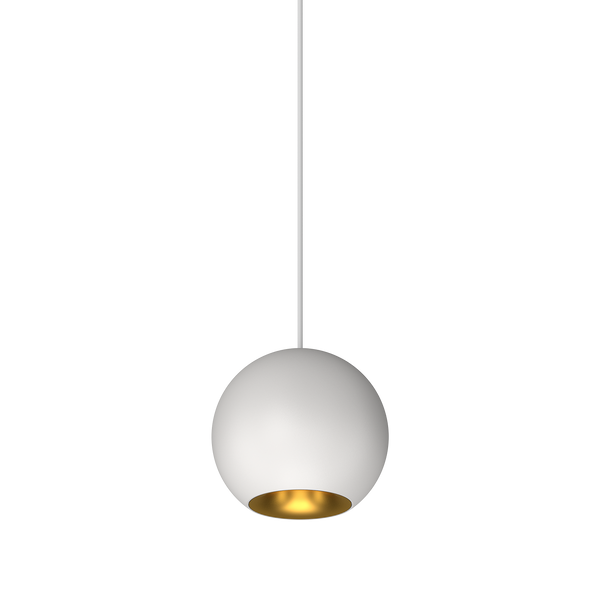 Cevon M60 Type 26 Dark Art Pendant Spot White, Gold 2700K