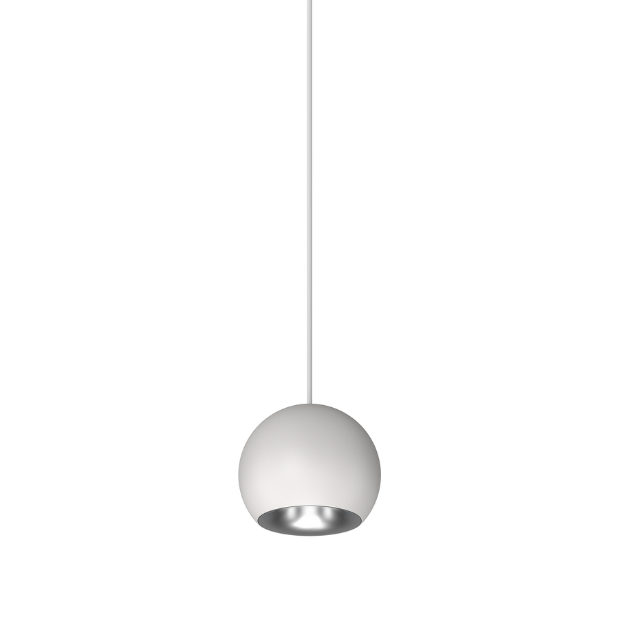 Cevon M60 Type 25 Dark Art Pendant Spot White, Silver 3000K