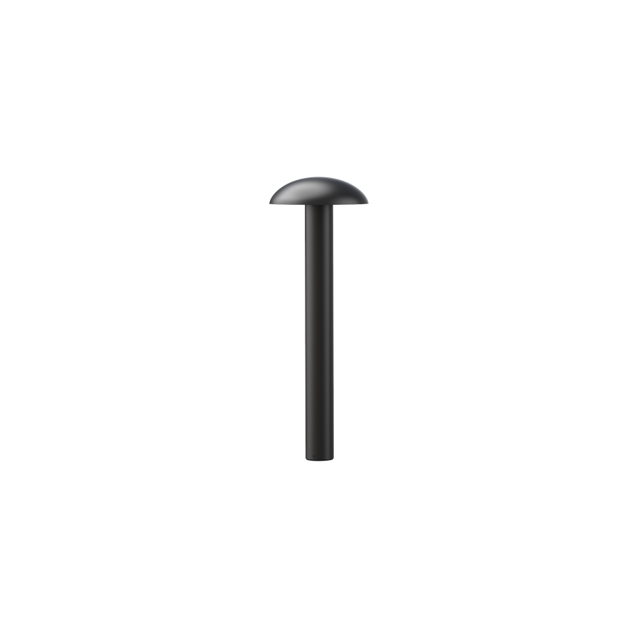 Porcini Bollard 600mm Non-dimmable Black 3000K 240V