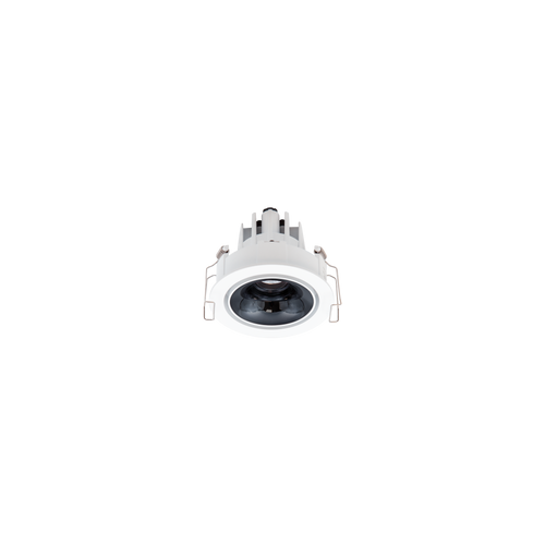 Cevon Dark Art Tilt/Rotate Small Downlight White, High Gloss Black 3K