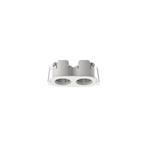 Cevon Type Recessed Oval Double Frame for M40 White