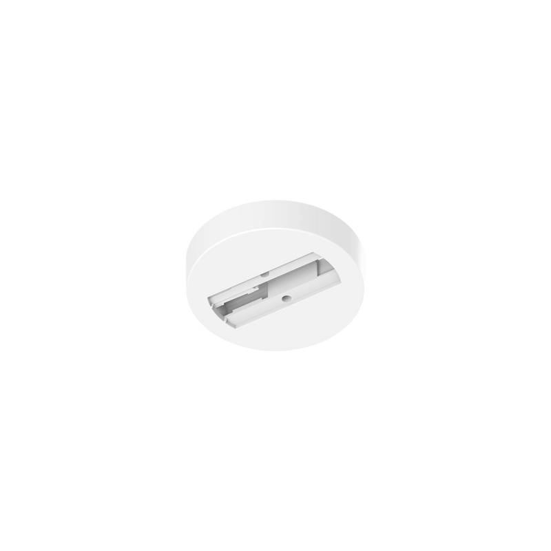 Track 1 Circuit Ceiling Mt Adaptor Spot/Flood White