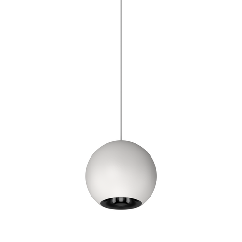 Cevon M60 Type 26 Dark Art Pendant Spot White, High Gloss Black 2700K
