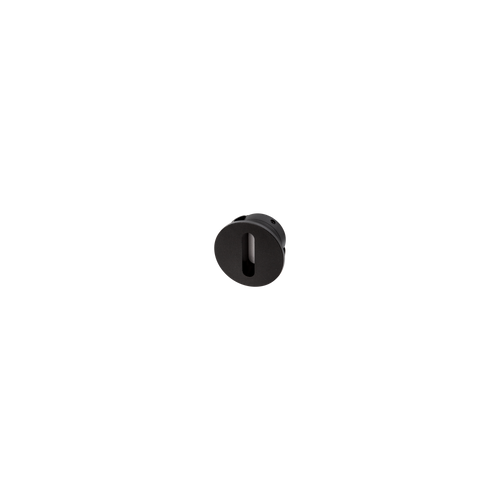 Mini Slot Round Black 3000K