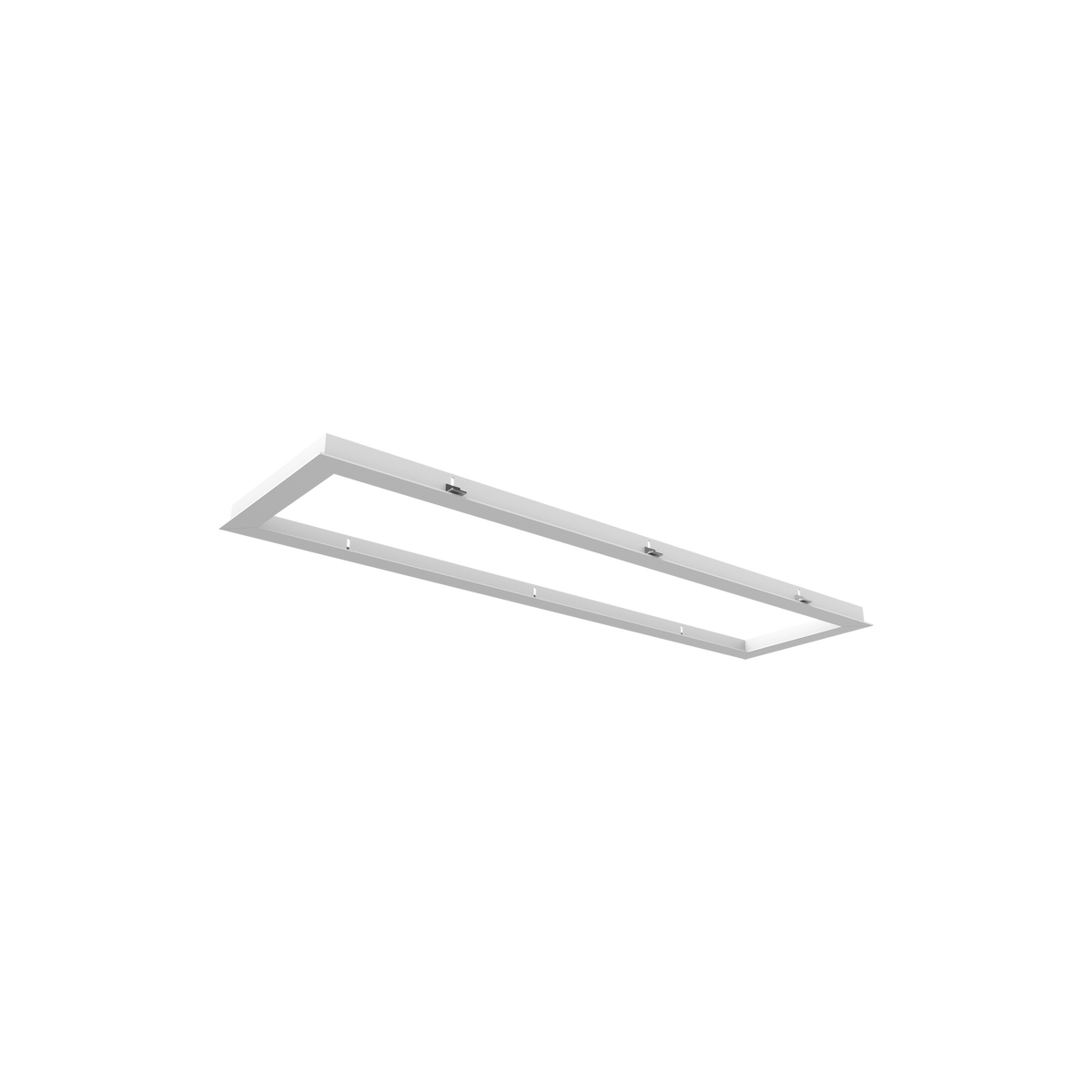 12x3 Recessed Frame Kit White