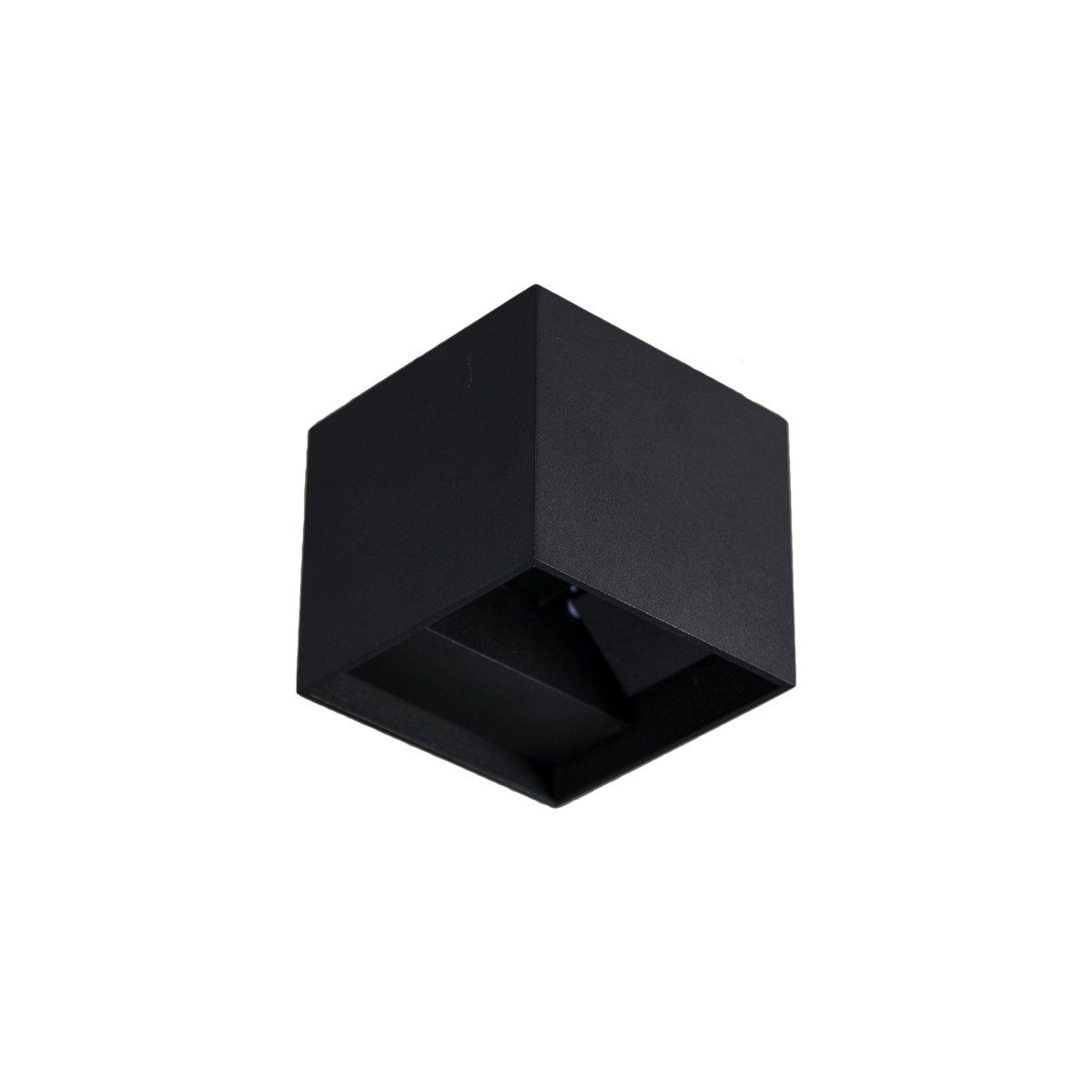 Cube Two Way Adjustable Small Matt Textured Black 3000K