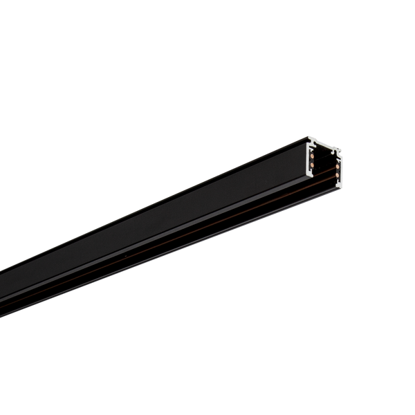 48V DC Track Surface Mount - Standard 1M Black