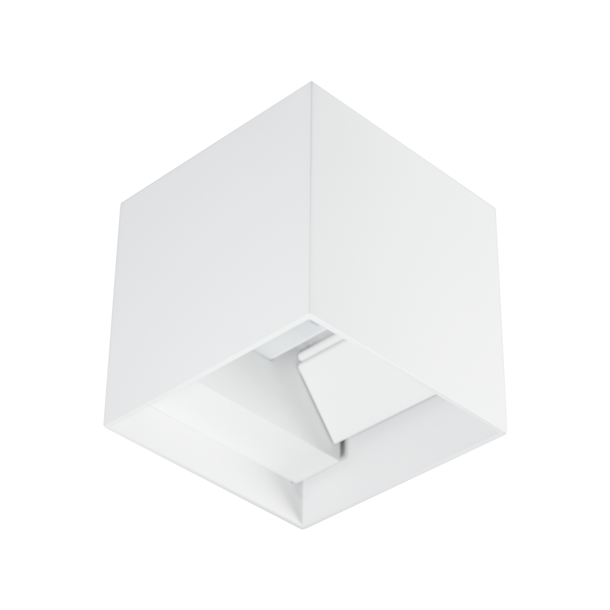 Cube Two Way Adjustable Large Matt Textured White 3000K