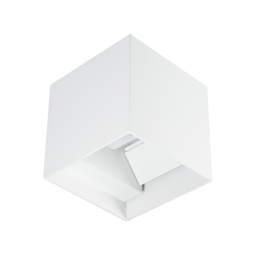 Cube Two Way Adjustable Large Matt Textured White 3000K