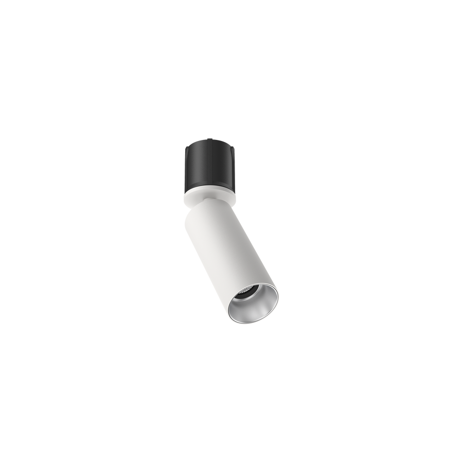 Cevon M40 Type 5 Dark Art Adjustable Spot White, Silver 2700K