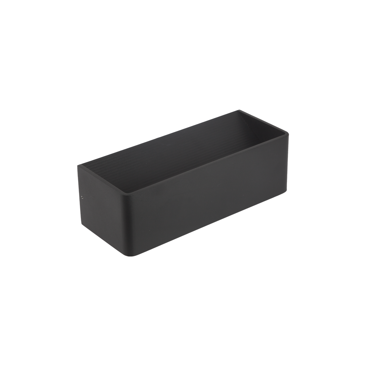 Two Way Wall Light Standard Black 3000K