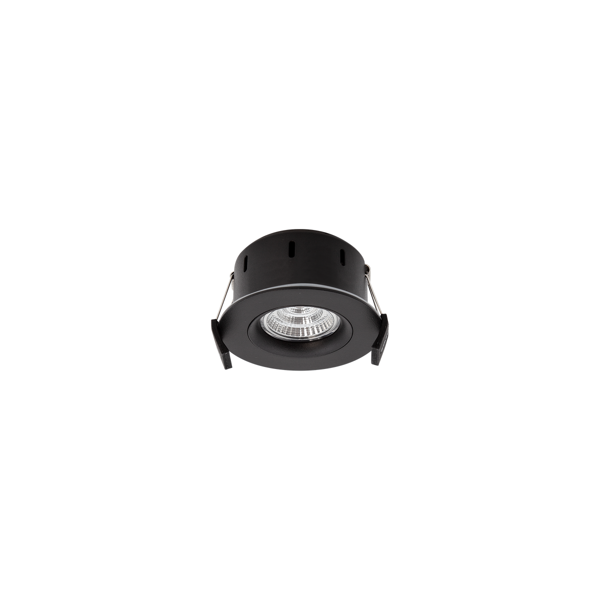360° Gimbal Shallow Downlight Kit Black 3000K