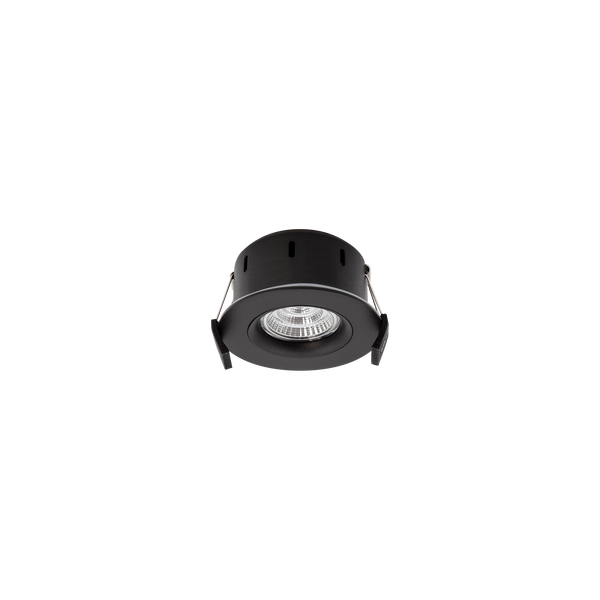 360° Gimbal Shallow Downlight Kit Black 3000K