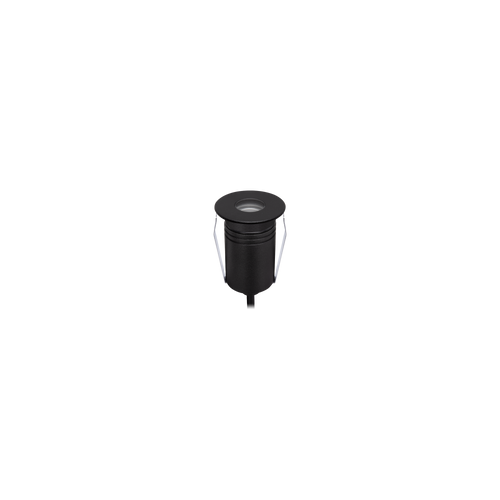 Exterior Recessed Standard Up or Down Dimmable Black 3000K 19°