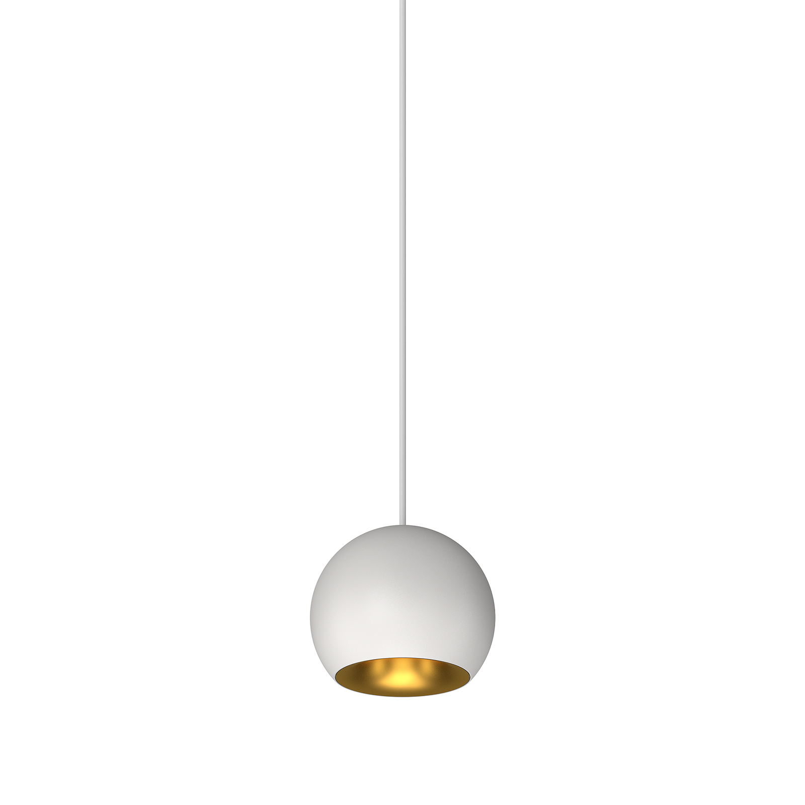 Cevon M60 Type 25 Dark Art Pendant Spot White, Gold 3000K