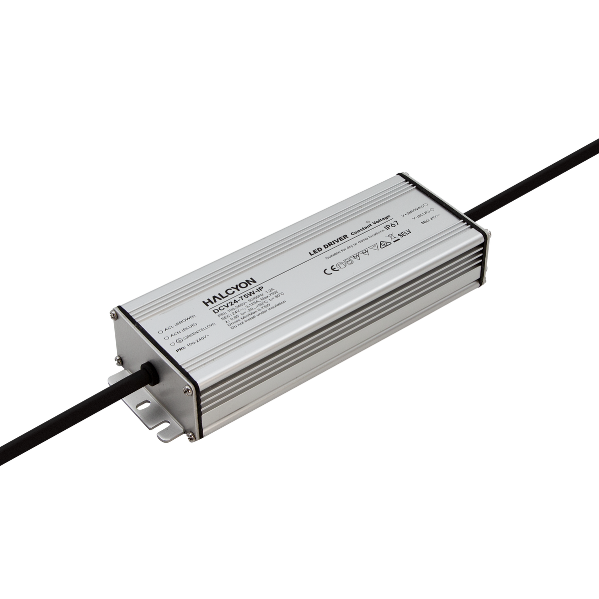 IP67 24V 75W Constant Voltage Non-dimmable Driver