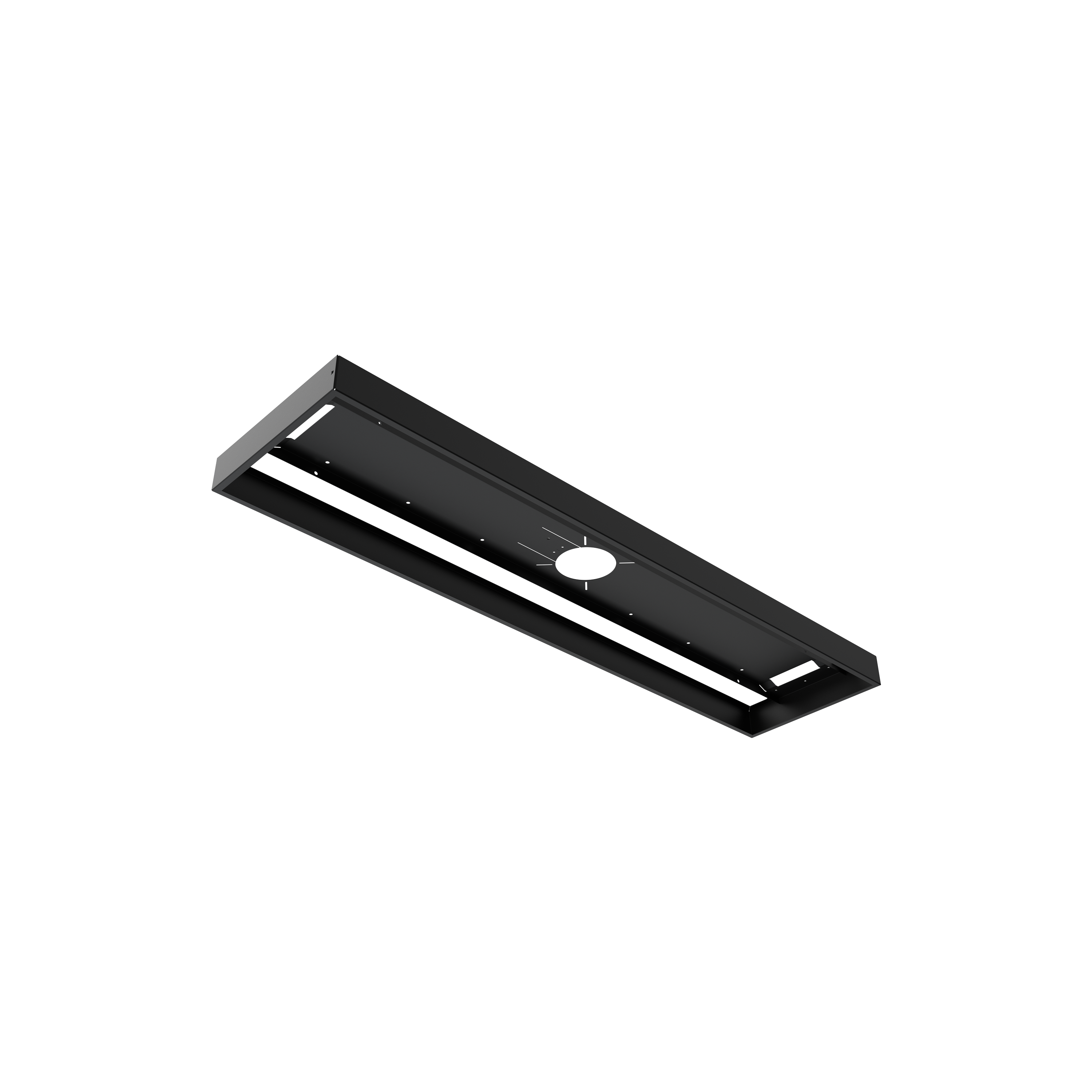 12x3 12x3 Surface Mount Kit Black – Halcyon
