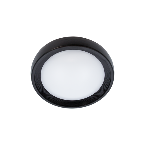 Medium Lunar Exterior Button Black 3000K