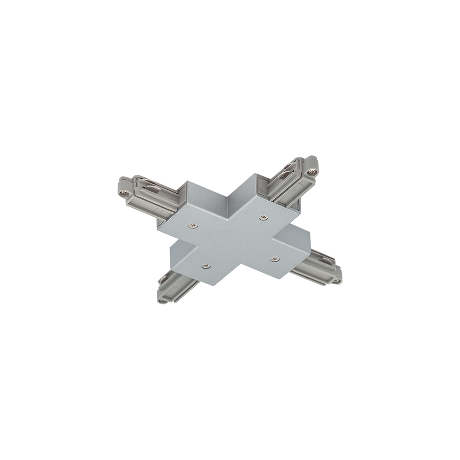 Track 1 Circuit 4 Way Join Silver