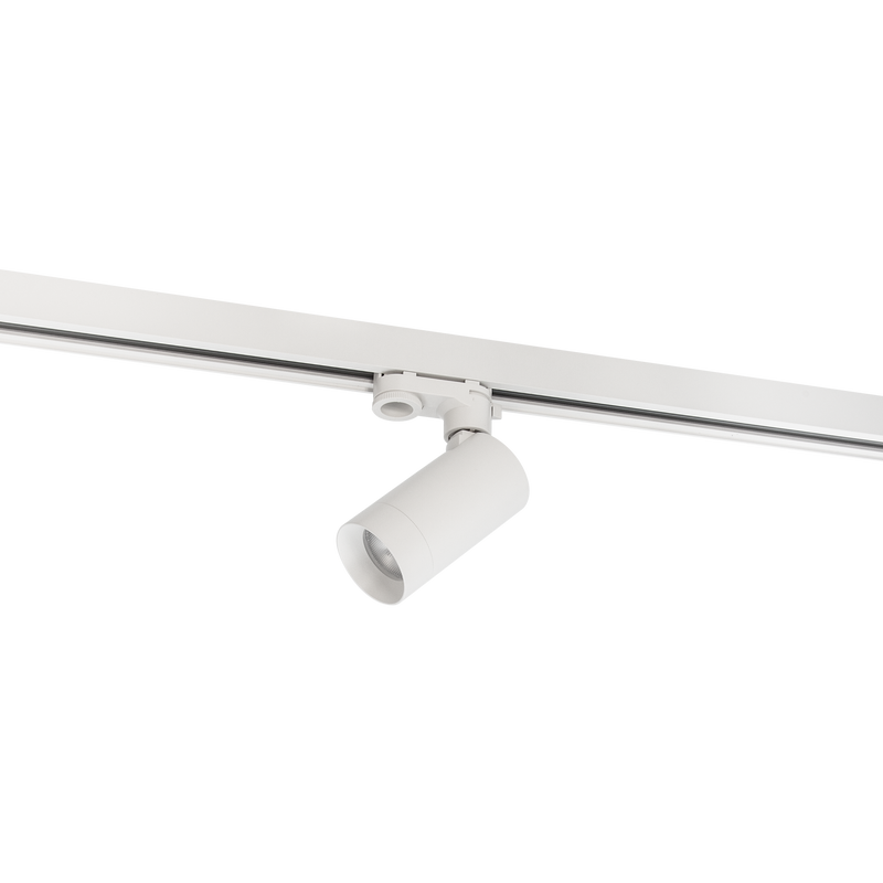 Three Circuit Track Spot Small White 4000K