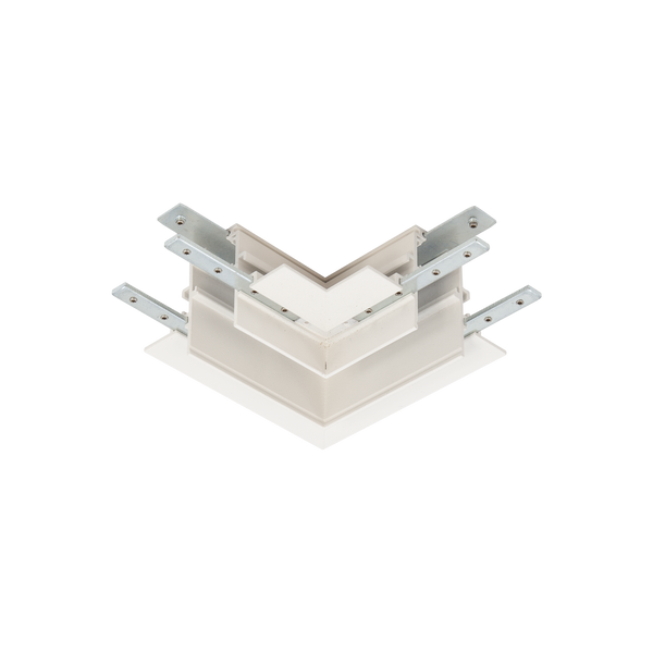 Recessed Deep L Profile Connector Left (Horizontal) White