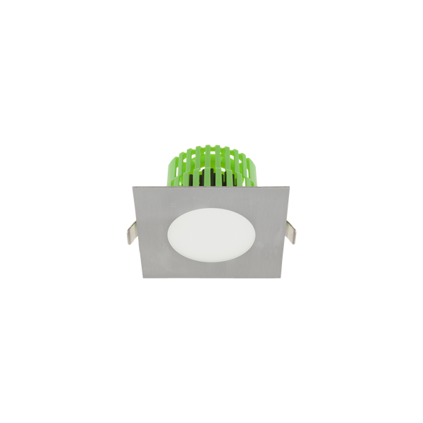 13W Flat Series Brushed Aluminium 3000K