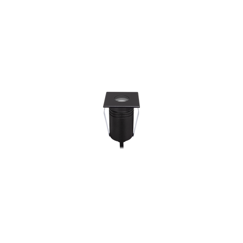 Exterior Recessed Square Standard Up or Down Black 3000K 60°