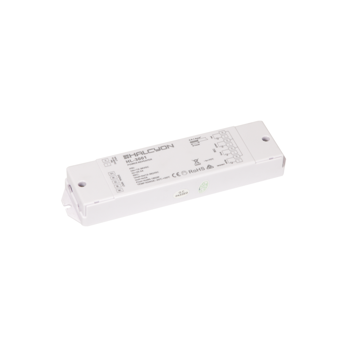 120W Single, Dual, RGB or RGBW Repeater / Amplifier White