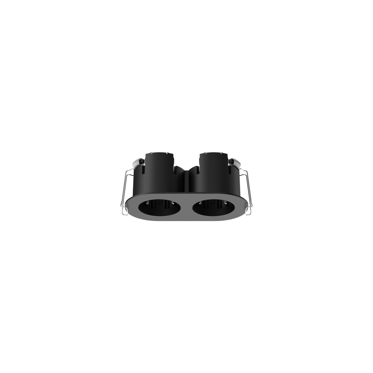 Cevon Type Recessed Oval Double Frame for M40 Black