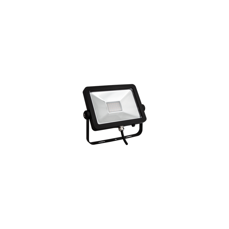 20W Exterior Flood Black 4000K