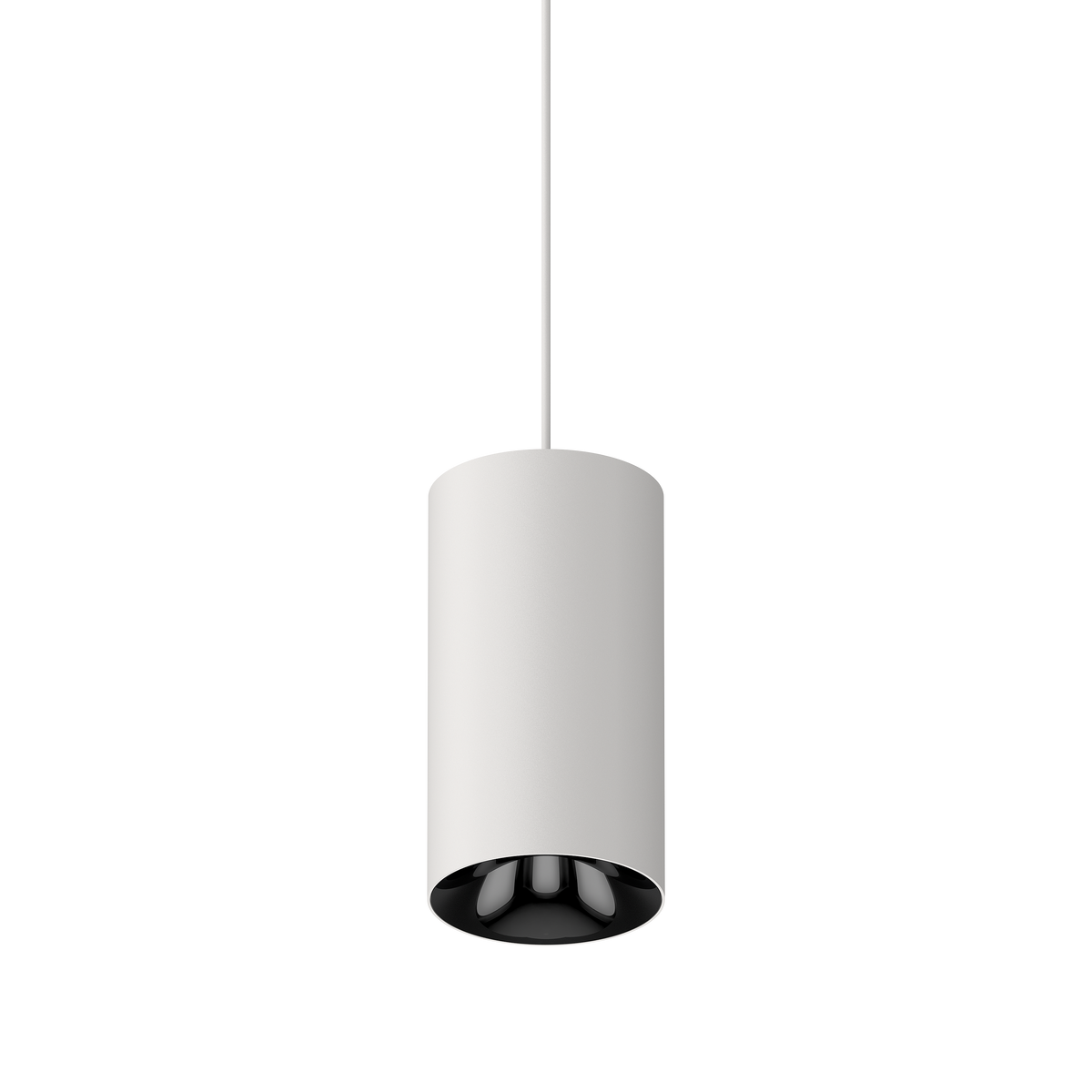 Cevon M80 Type 23 Dark Art Pendant Spot White, High Gloss Black 4000K