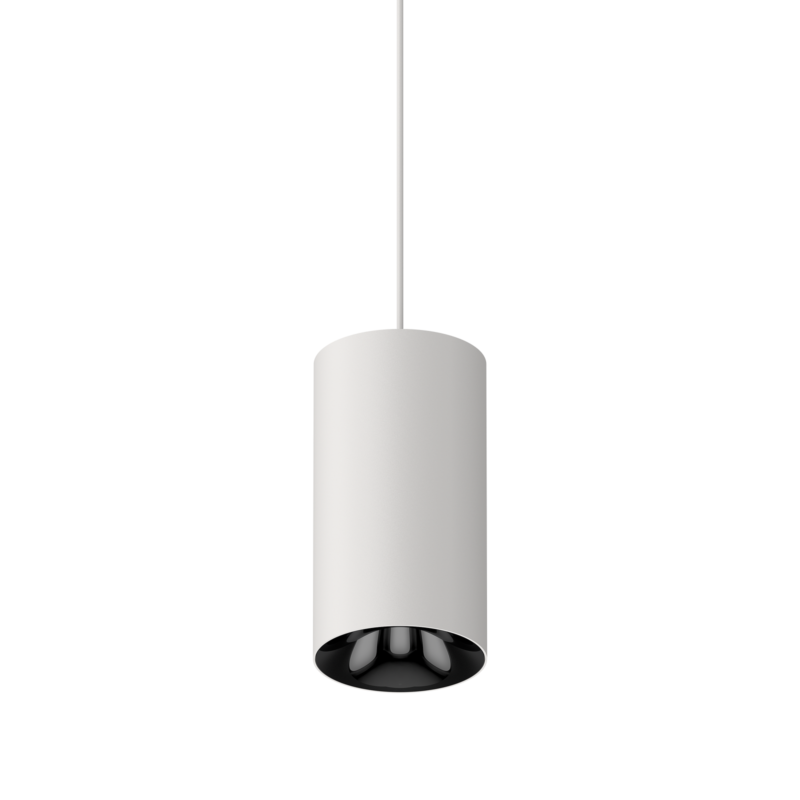 Cevon M80 Type 23 Dark Art Pendant Spot White, High Gloss Black 4000K