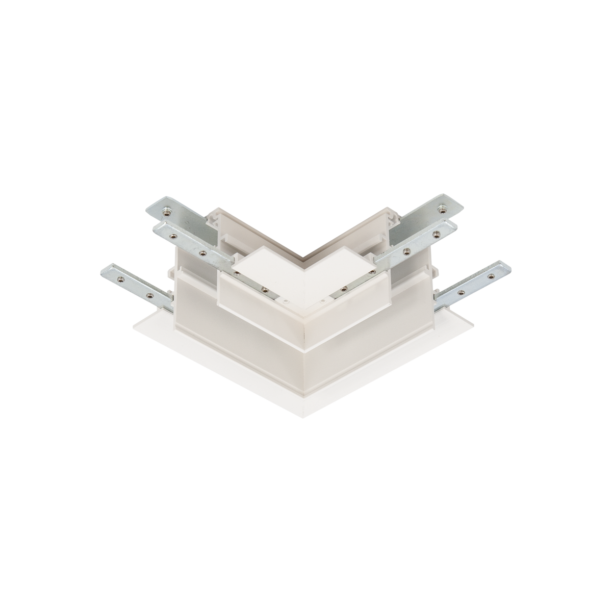 Recessed Deep L Profile Connector Right (Horizontal) White