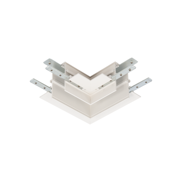 Recessed Deep L Profile Connector Right (Horizontal) White