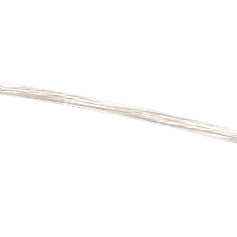 Standard 500mm Pendant Clear Feed Cable Single Colour