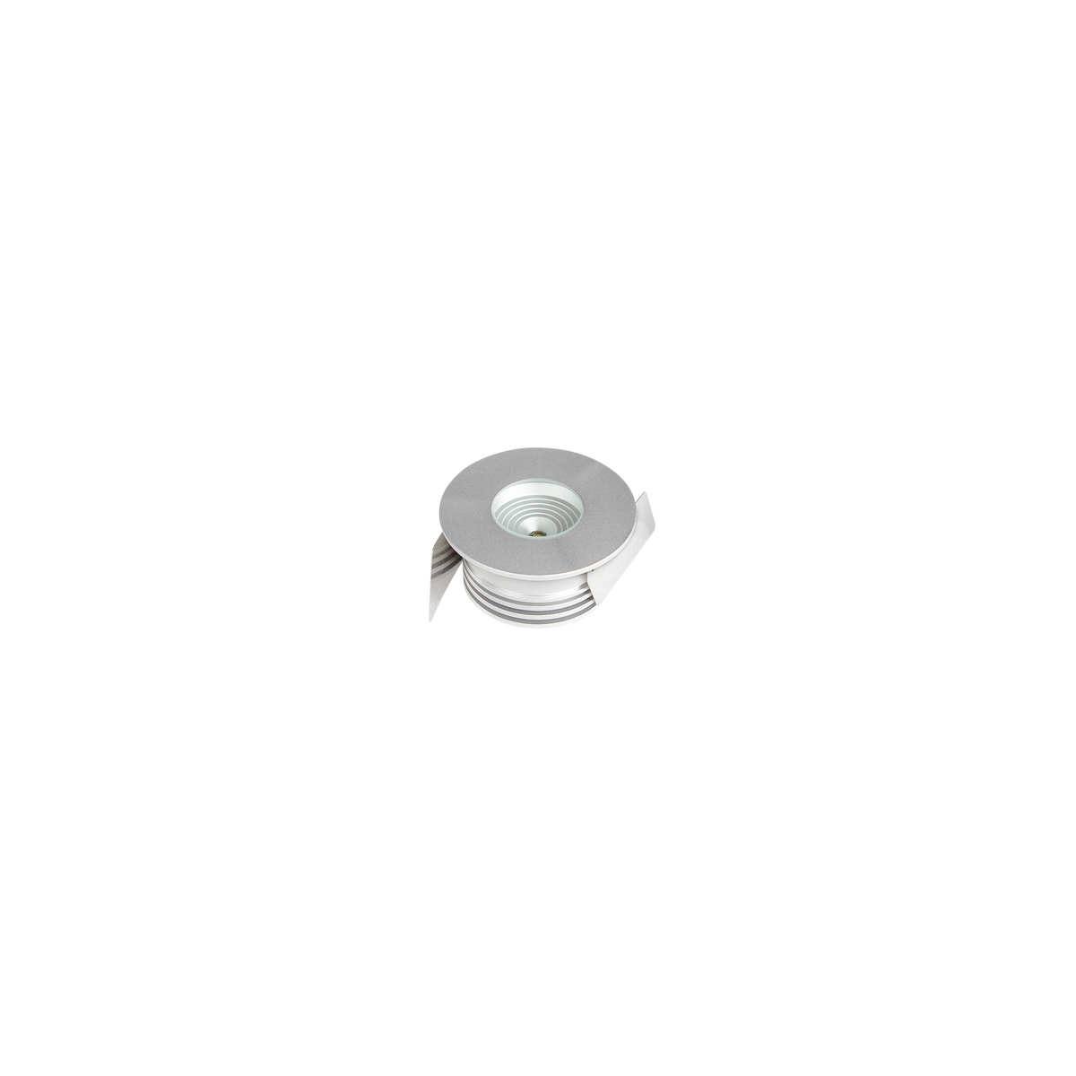 Small Display Uplight Brushed Anodised Aluminium 3000K
