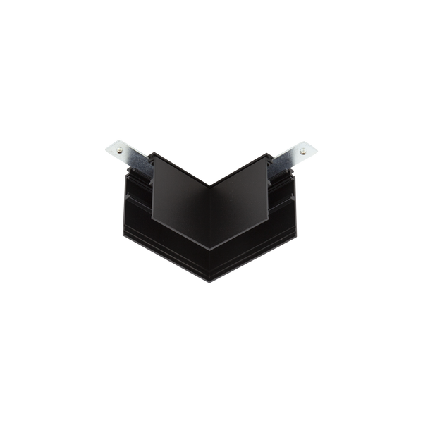 Surface Mount Deep L Profile Connector Left (Horizontal) Black