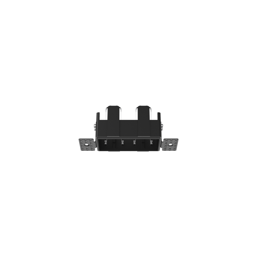 Cevon Type Trimless Rectangular Double Frame for M41 Black
