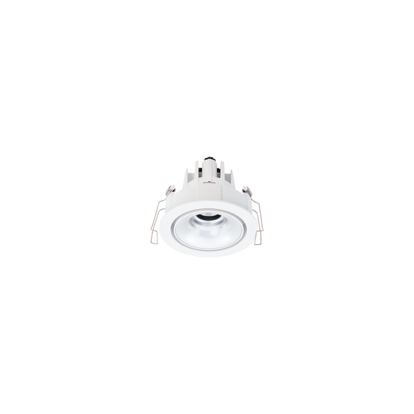 Cevon Dark Art Tilt/Rotate Small Downlight Kit White, Silver 3000K