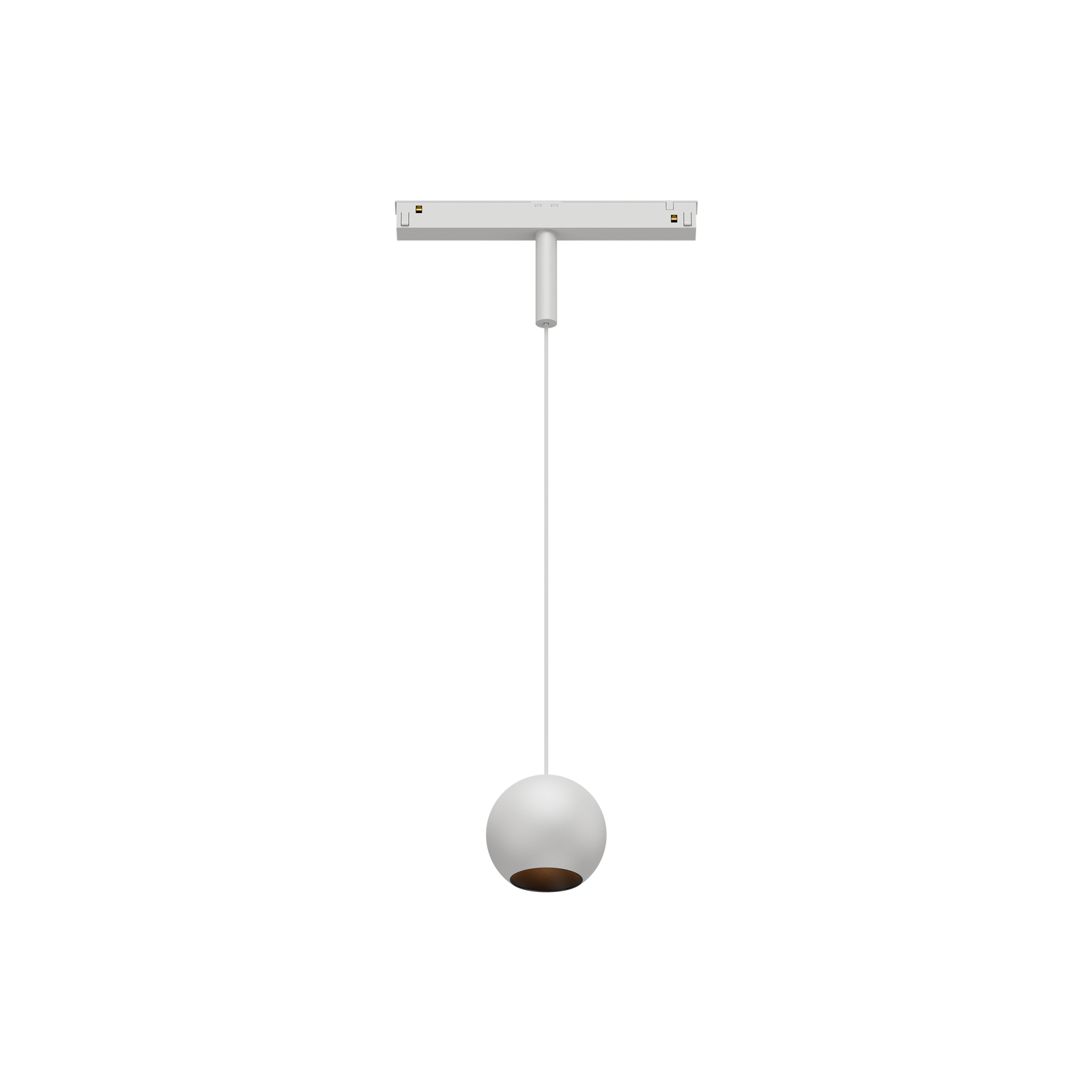 Cevon T8 48V Track Pendant Sphere White, Black