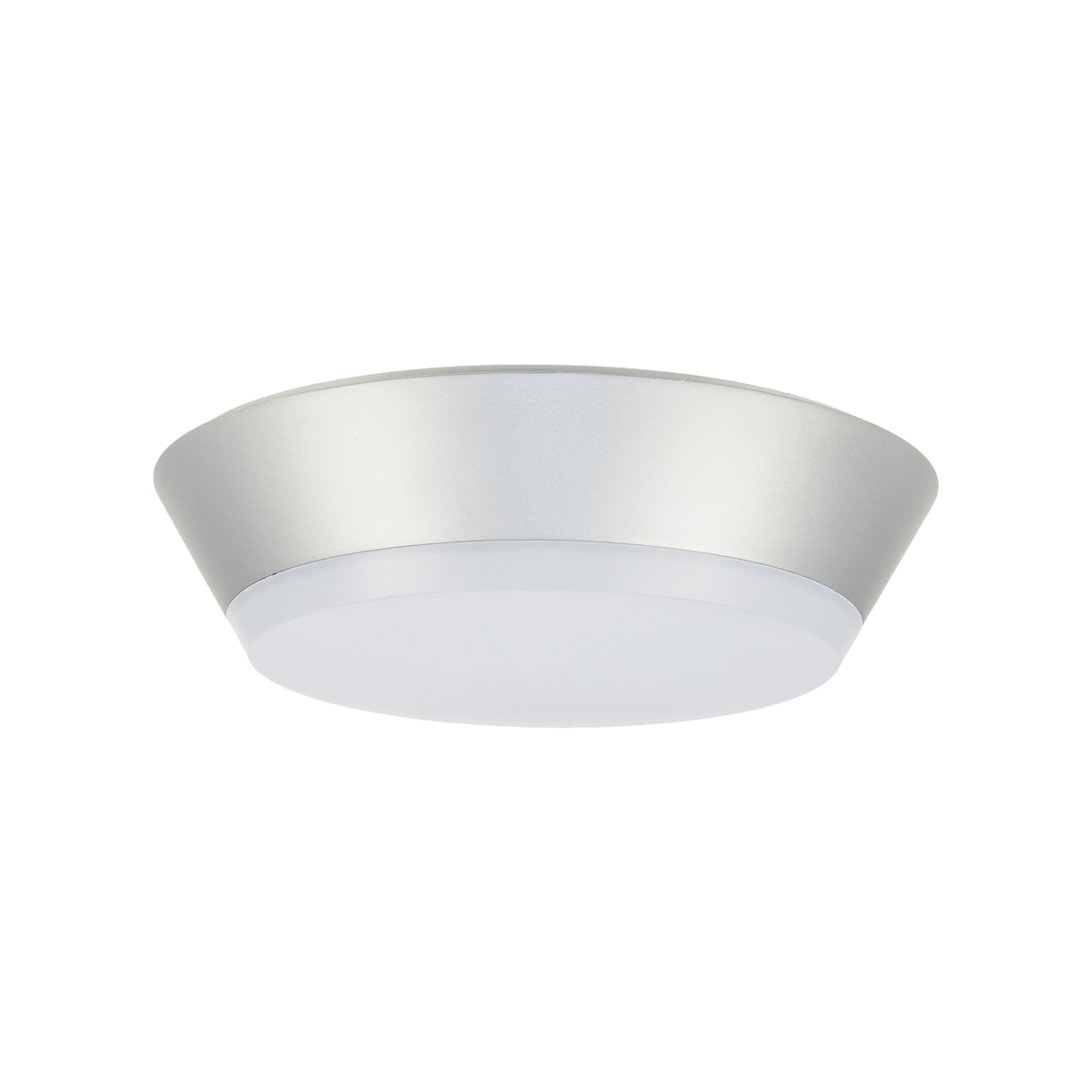 Draft 18W Dimmable Button Silver 3000K