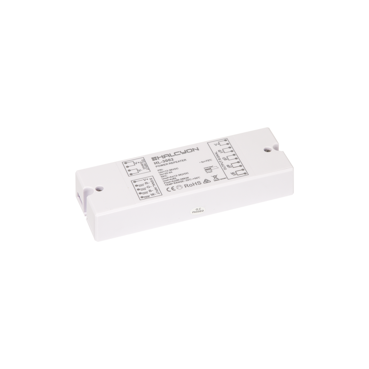 192W Single, Dual, RGB or RGBW Repeater / Amplifier White