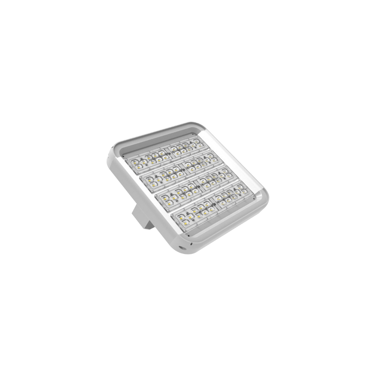 120W LED Exterior Flood Silver 4000K