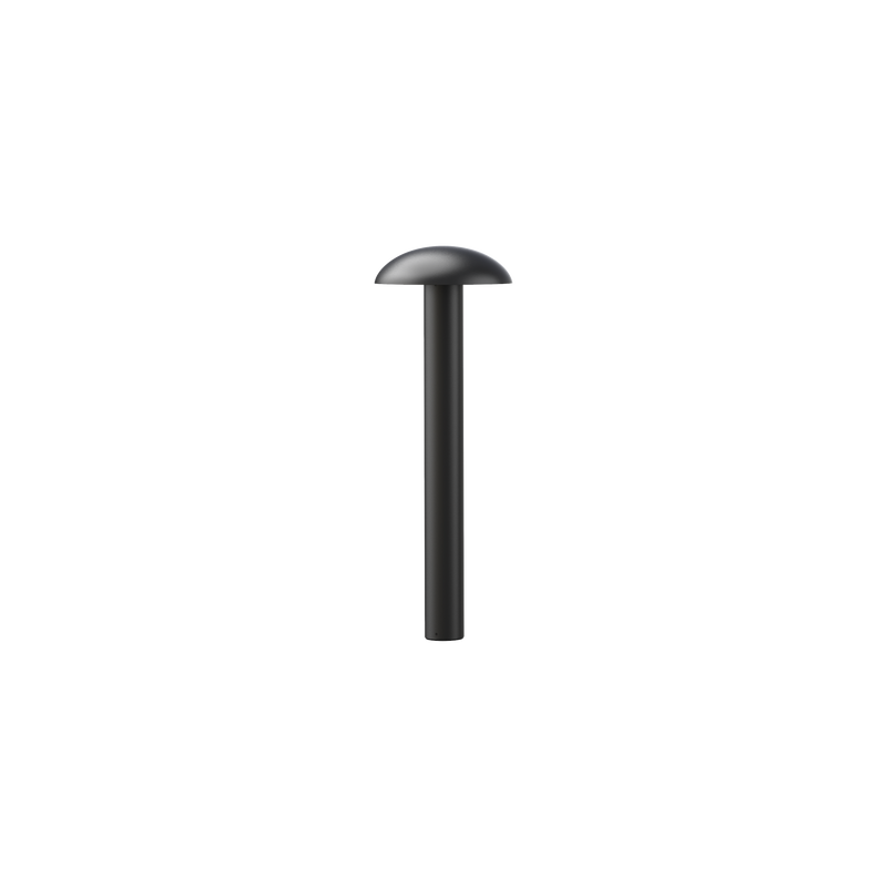 Porcini Bollard 600mm Dimmable Black 3000K 24V DC
