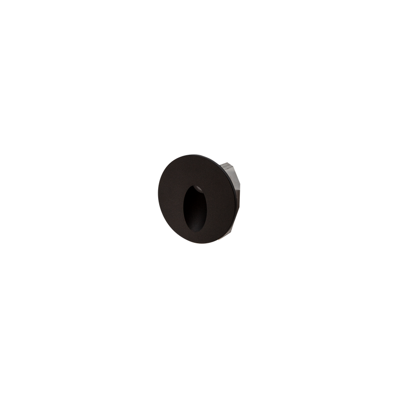 Side Eye Round Wall/Stair Black 3000K